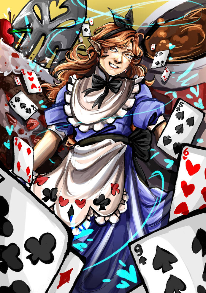 Peanut Alice Fanart/Artfight Attack - July 16th 2026